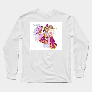 GeishaCat Long Sleeve T-Shirt